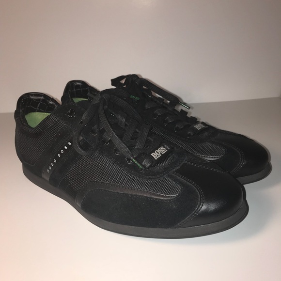 suede mens hugo boss trainers